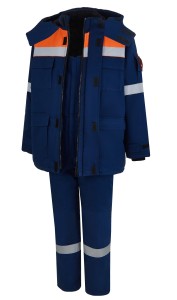 Костюм термостойкий зимний мужской "ЭНЕРГИЯ" тип Г (куртка, брюки) ЗЭТВ 91,4 кал/см2